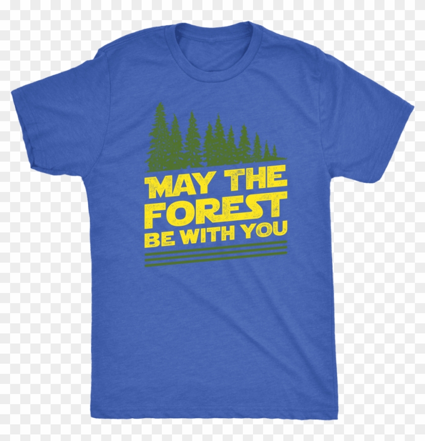 Color Splash May The Forest Be With You Shirt - Shirt Clipart