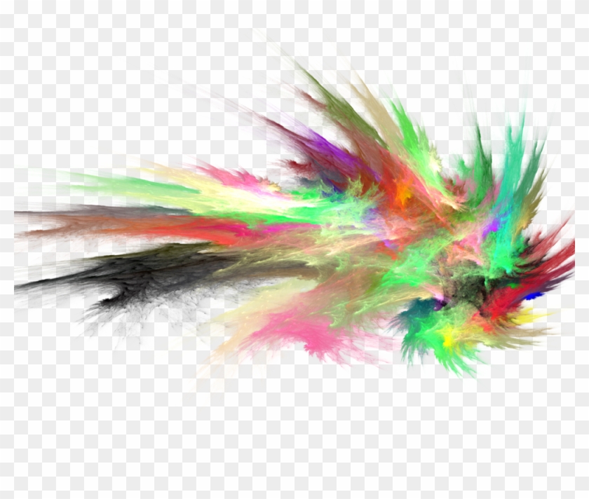 Clip Transparent Color Dust Png For Free Download - Color Powder Splash Png