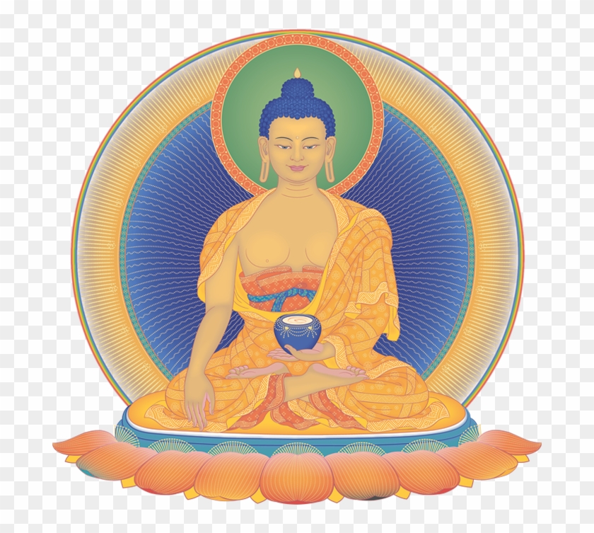 Buddha - Tsong Kha Pa Clipart #1467047