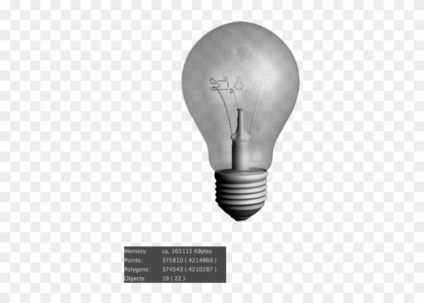 Incandescent Light Bulb Clipart #1467162