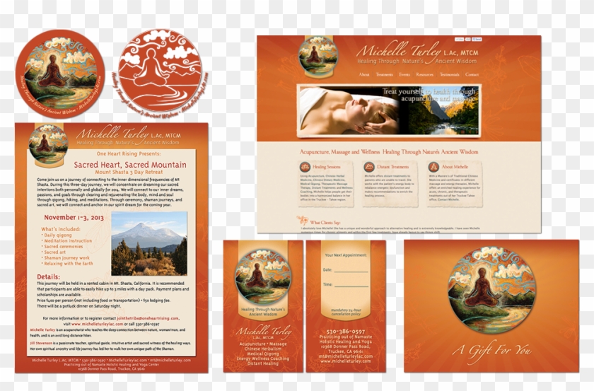 Hand Painted Logo Design, Decal Design, Branding With - Flyer Clipart