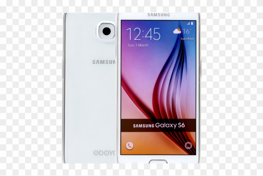 Samsung Mobile Phone Clipart Transparent Background - Hoesjes Samsung Galaxy S6 - Png Download