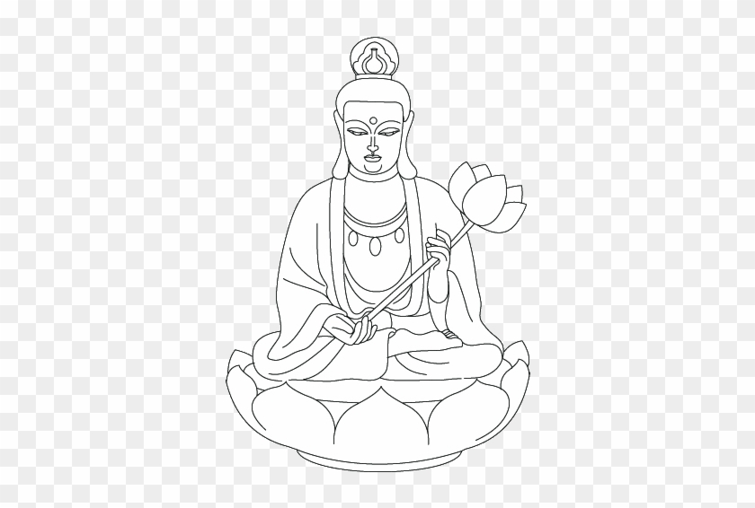 Vector Freeuse Stock Buddhahood Buddhism Buddhas Hand - Sitting Clipart #1467359