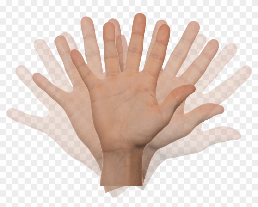 Hand, Wave, Motion, Movement, Fingers - Hand Saying Goodbye Clipart