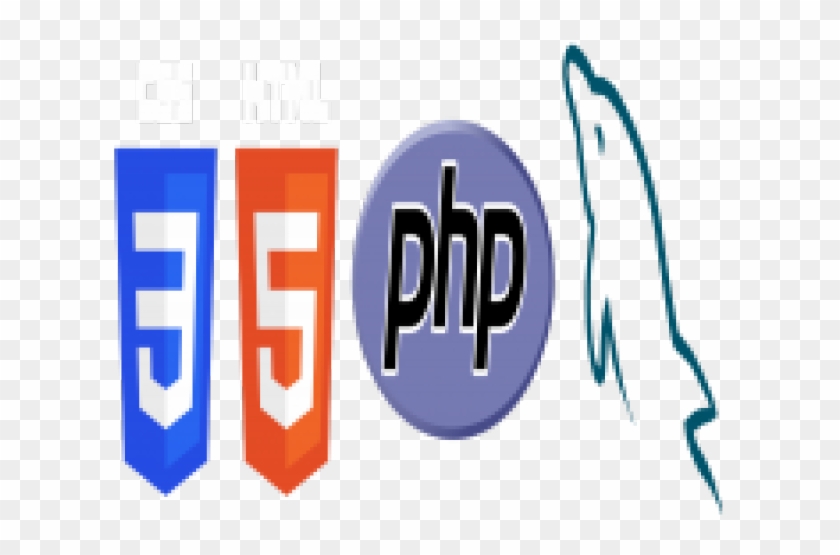 Php Logo Png Transparent Images - Html Css Php Png Clipart #1467678