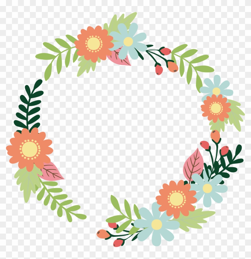 Floral Design Flower Garland Download - Floral Design Box Png Clipart #1467680