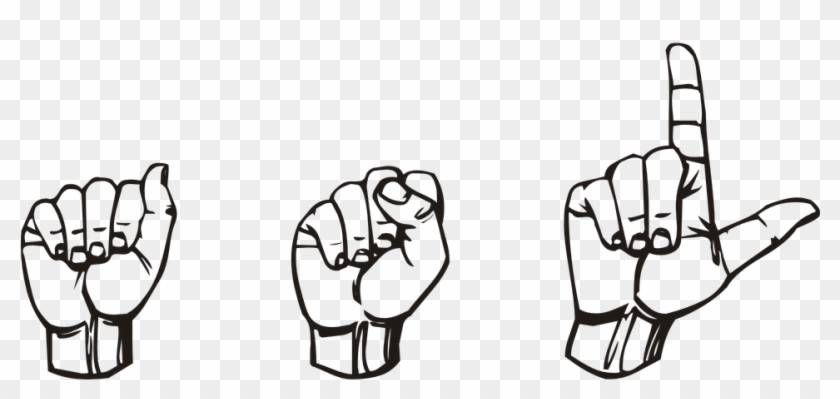 American Sign Language Club Clipart