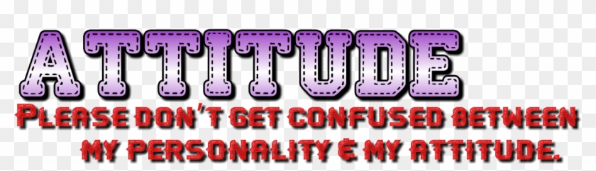 Png Attitude Text - Parallel Clipart