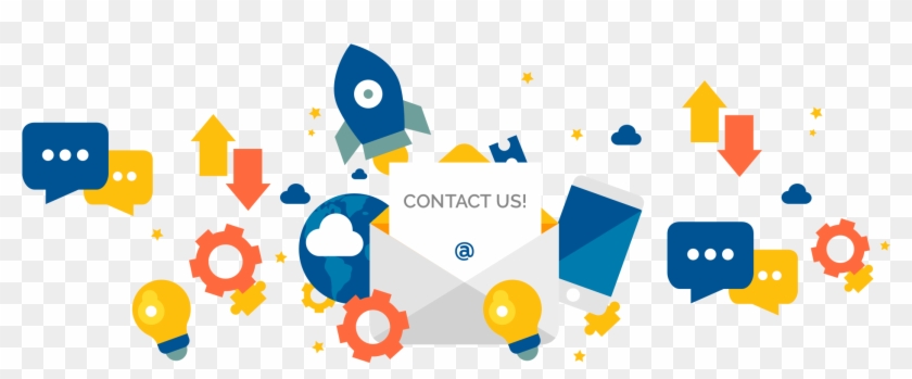 Get In Touch With Track Revenue - Contact Us Background Png Clipart