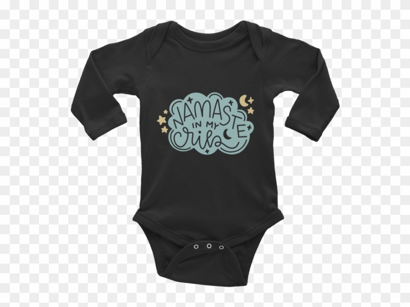 Namaste In My Crib Onesie - My Uncle Onesies Clipart