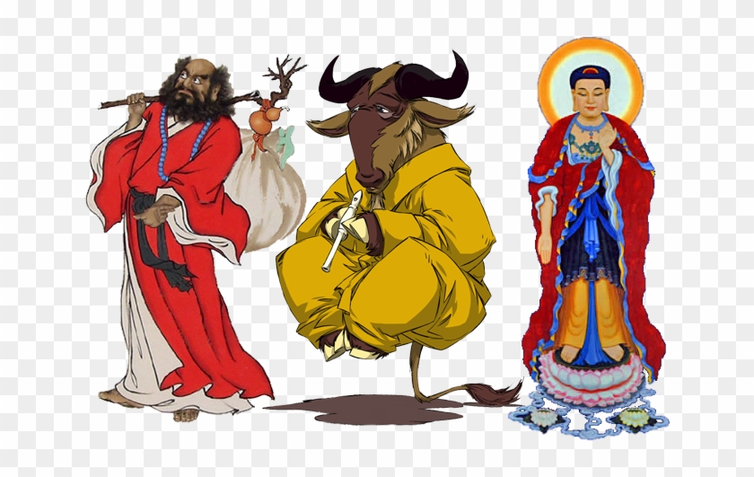 Buddha Clipart Chan - Taoist Buddhist Syncretism - Png Download #1468067