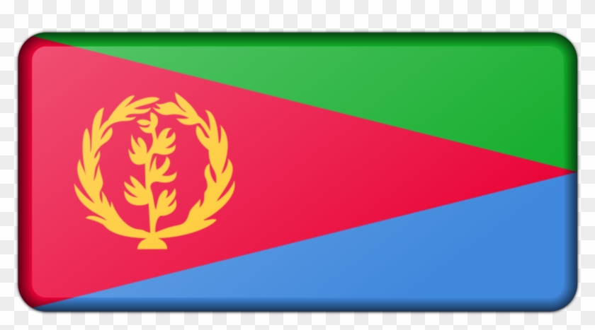 Flag Of Eritrea National Flag Flag Of Ethiopia - Eritrea Flag Clipart #1468095