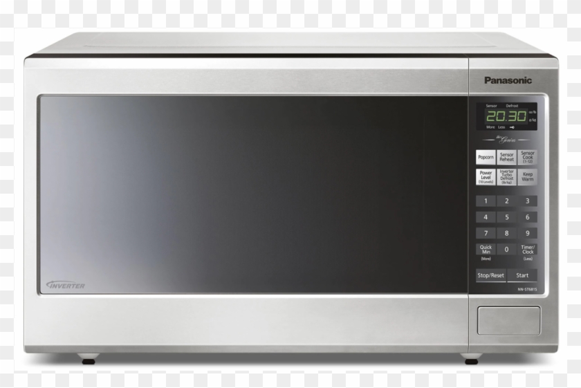 Family Size Genius Inverter Stainless Steel Microwave - Panasonic Nnst681s Clipart #1468236