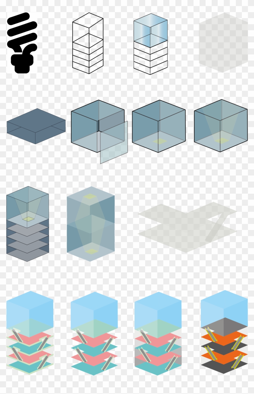 Lightbulb Build-01 - Illustration Clipart