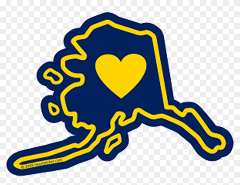 Alaska Stickers Clipart #1468402