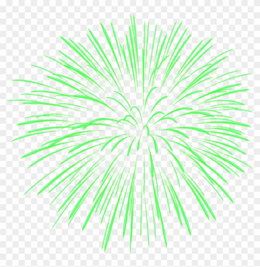 Free Png Green Firework Png Images Transparent - Green Firework Transparent Background Clipart