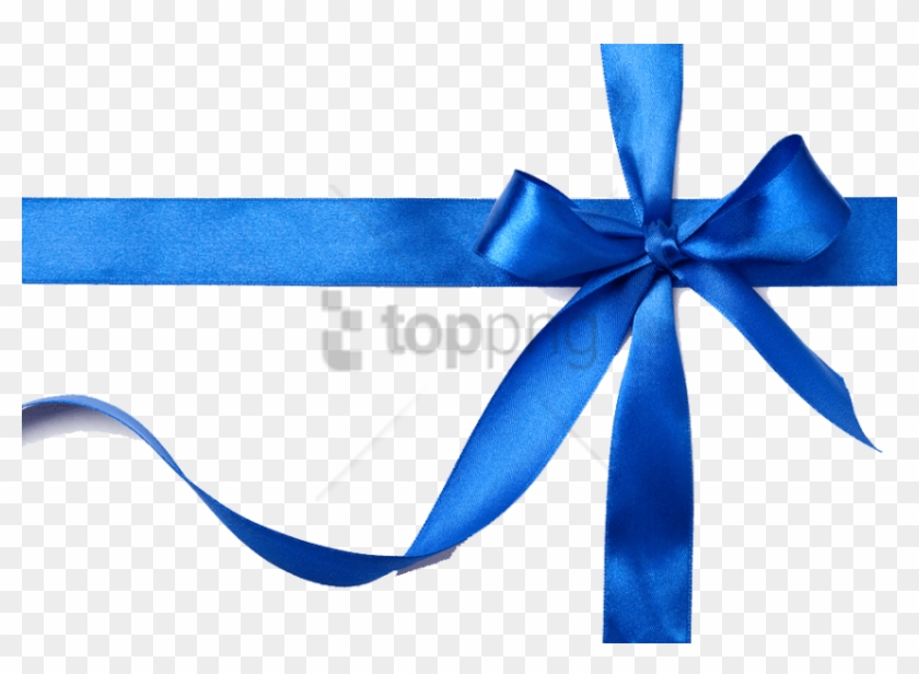Free Png Download Blue Gift Ribbon Png Images Background - Blue Gift Ribbon Png Clipart