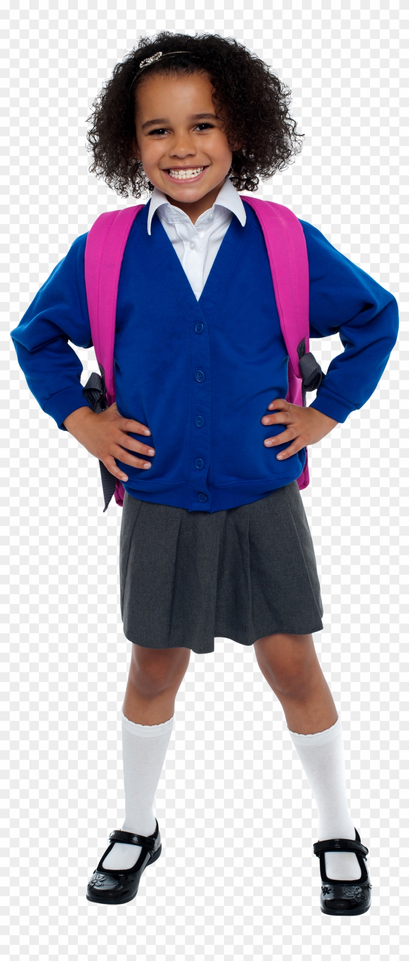 Young Girl Student Png Photo - Boy In School Uniform Png Clipart