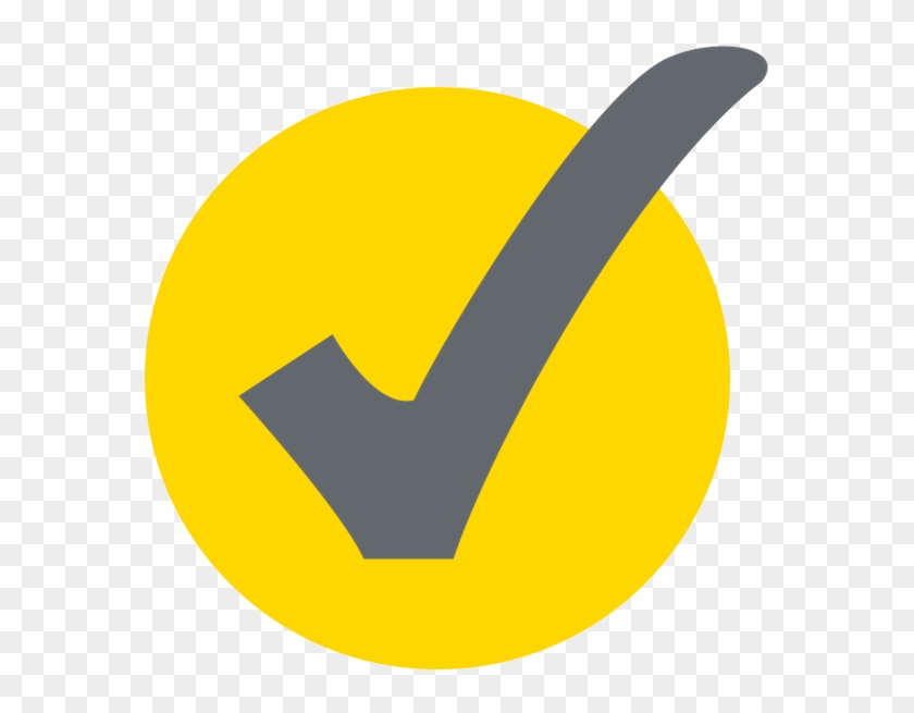 Gold Tick Png , Png Download - Yellow Tick Icon Png Clipart