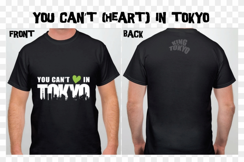 You Cant Heart In Tokyo Shirt - Active Shirt Clipart #1468890