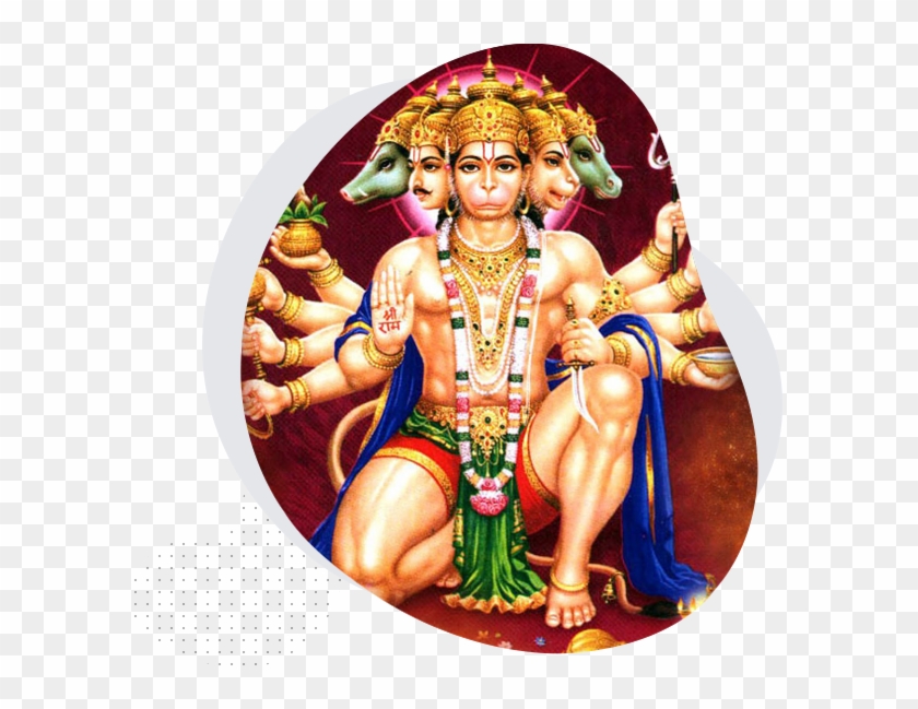 Shubh Ratri Hanuman Ji Clipart