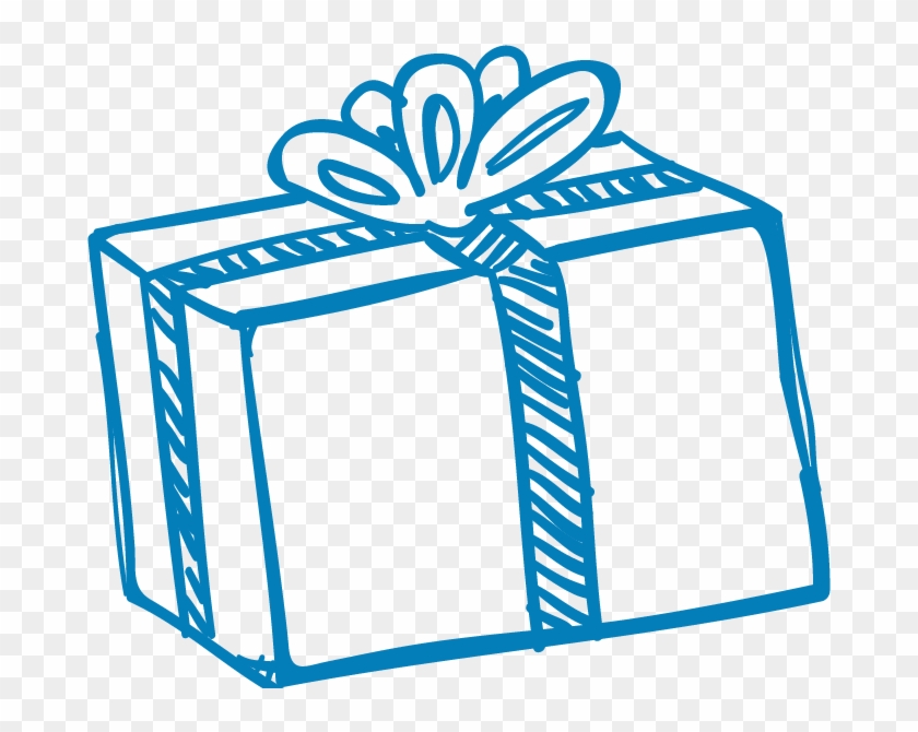 Blue Gift Clipart