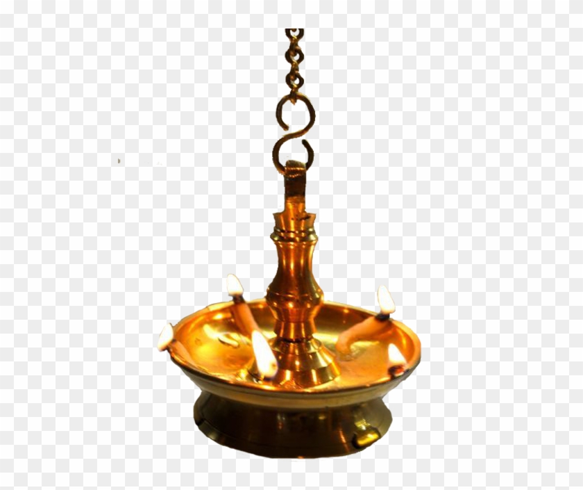Let's Worship Godess Saraswati - Traditional Lamps Of Kerala Png Clipart #1469899