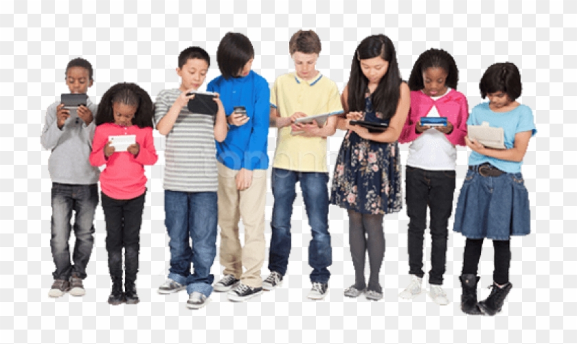 Free Png Group Of Kids Png Png Image With Transparent - Cyber Crime Against Children Clipart