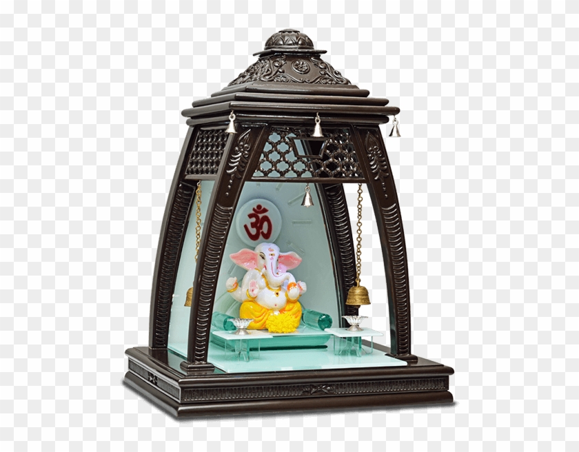 Dome Shaped, Curved Pillar Temple - Figurine Clipart