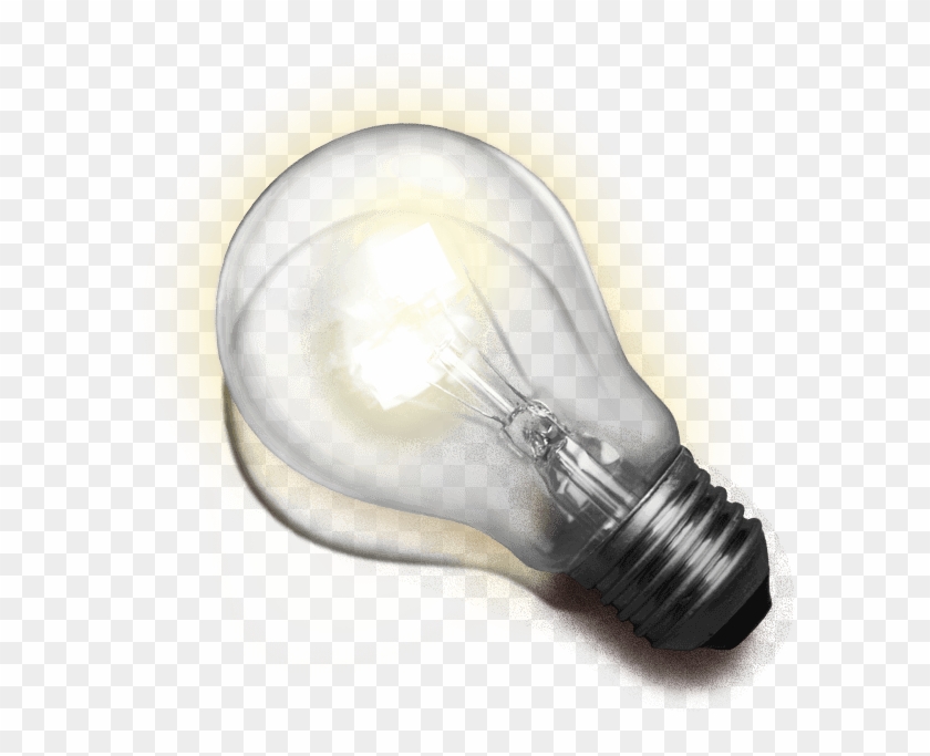 Let's Get Started, Genius - Incandescent Light Bulb Clipart #1470845