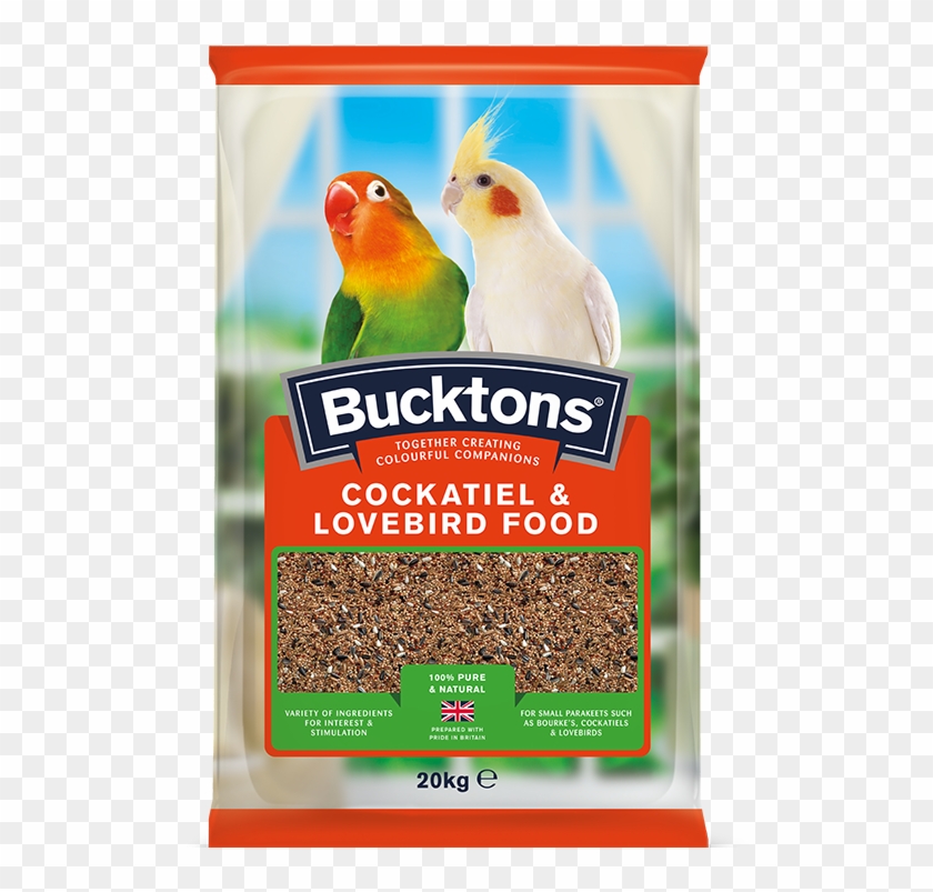 Cockatiel & Lovebird 20kg - Lovebird Food Clipart #1470879