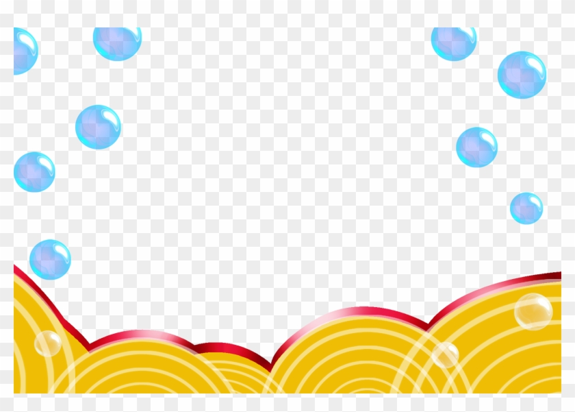 Yellow Graphic Design Border Background Transprent - Design Png Images Background Clipart