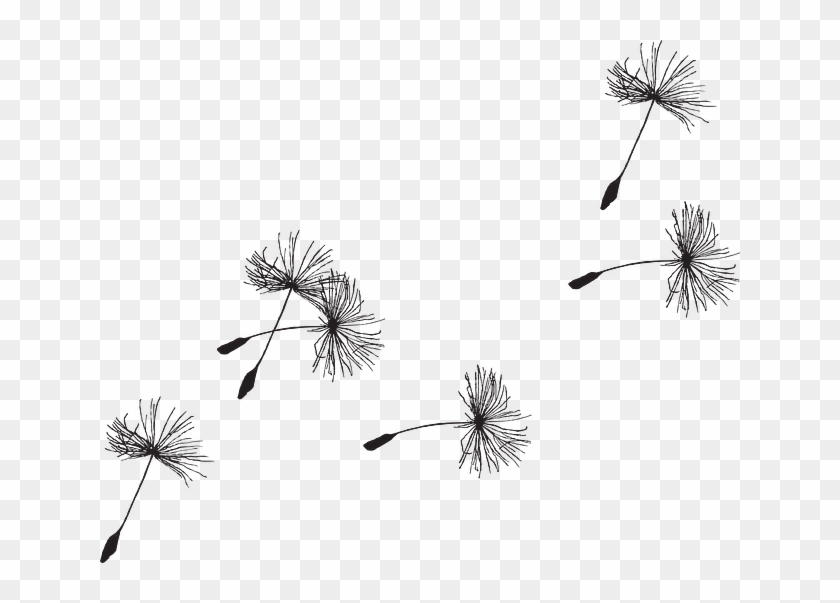 Free Vector Graphic - Dandelion Seed Tattoo Design Clipart #1471483