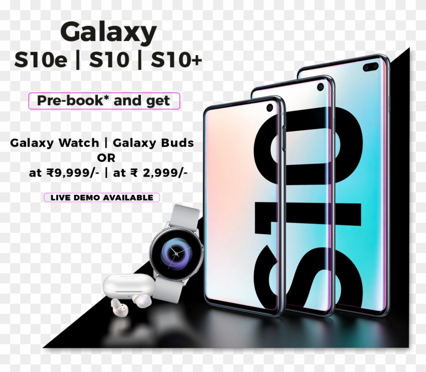 Catch Big Deals On The Phone - S 10 Lineup Clipart