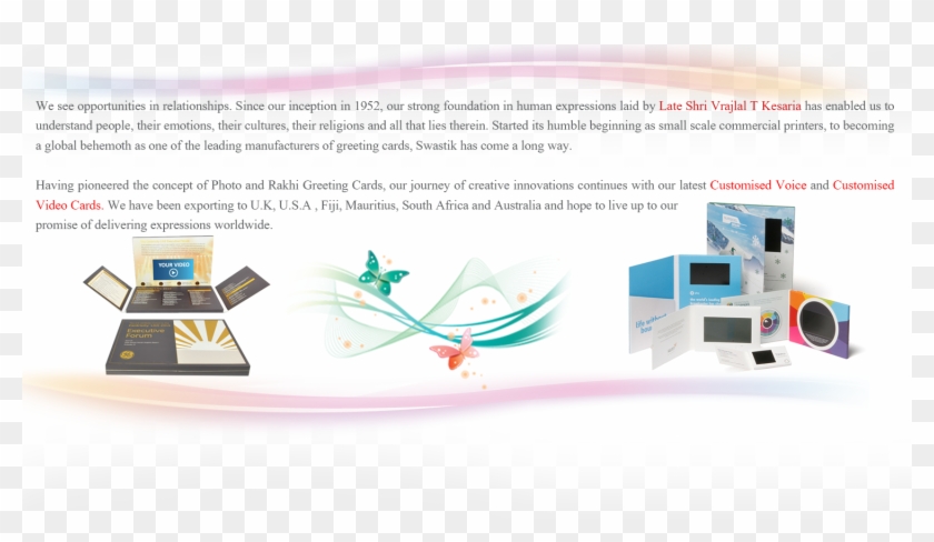 Swastik Card - Butterfly Clip Art - Png Download #1471937