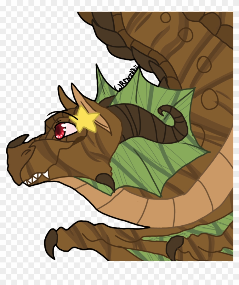 Treewood The Rainwing By Wrenziikii - Cartoon Clipart