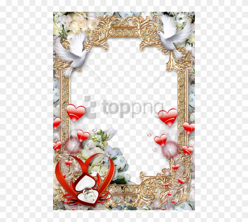 Free Png Download Wedding Photo Frame Png Images Background - Wedding Photo Frames Png Clipart
