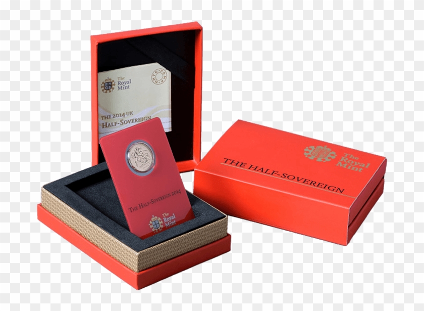 The Half Sovereign 2014 Gold Coin Struck In India - Royal Mint Gold Coins Clipart