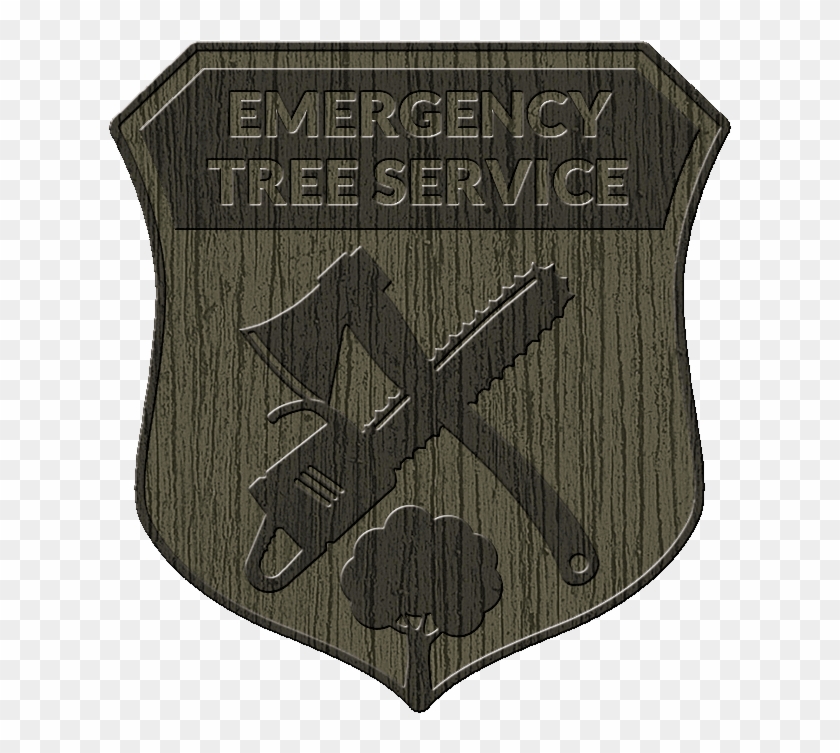 Sp Emergency Tree Service Wood - Emblem Clipart #1472878