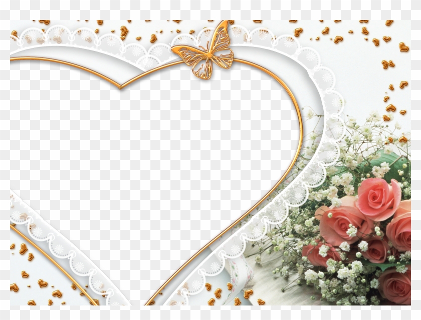 Photo Frames Images Frame Hd Wallpaper And Background - Love Wedding Frame Png Clipart #1473030