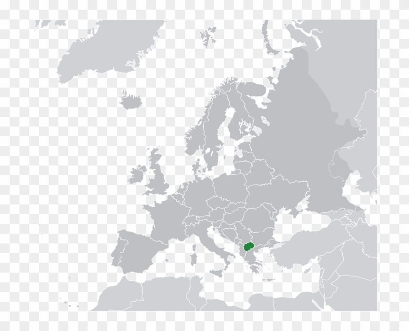 Bottled Water Of Macedonia - Bosnia And Herzegovina Map Svg Clipart #1473270