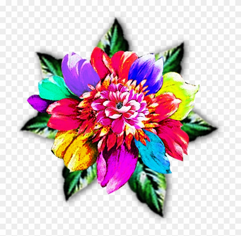 Art Rose Flower, Vector,flower,vector Art,flower Vector,vector - Artificial Flower Clipart