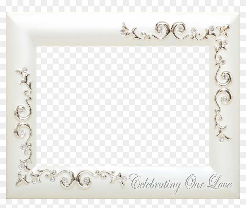 Wedding Frame Picture - Silver Wedding Frame Clipart