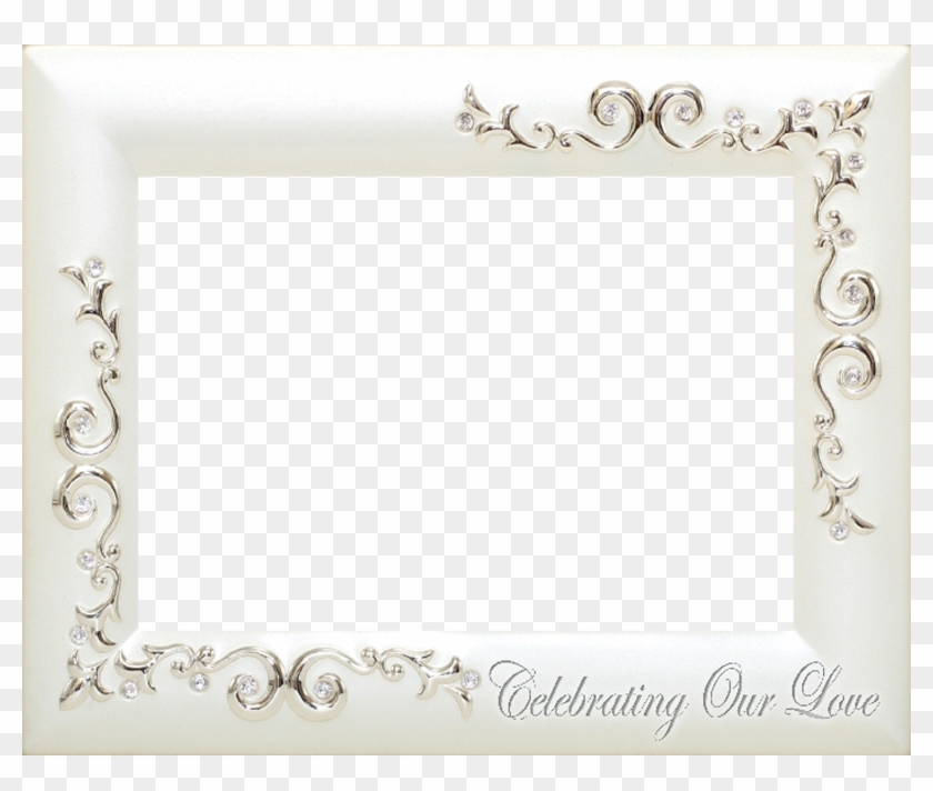 Wedding Frame Picture - Silver Wedding Frame Clipart #1473679