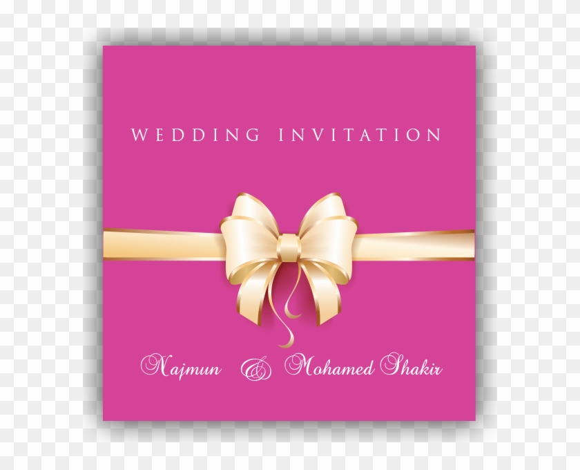 Customised Printed Wedding Cards - Greeting Card Clipart #1473714