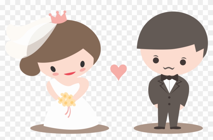 Cute Wedding Card Design Clipart #1473744