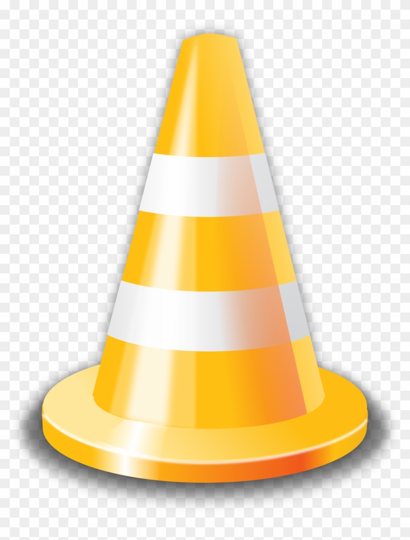 Traffic Cone Png - Yellow Cone Clipart Transparent Png #1473916