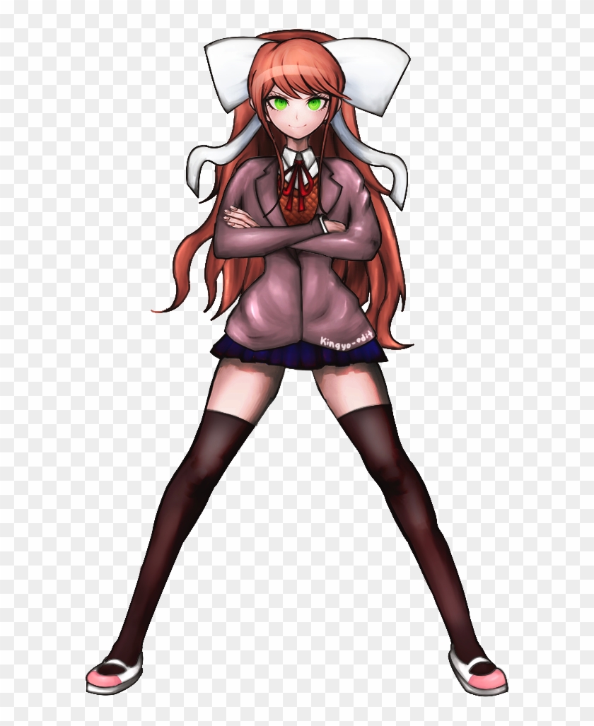 Shsl Club President Monika Do Not Repost // Reblogs - Cartoon Clipart