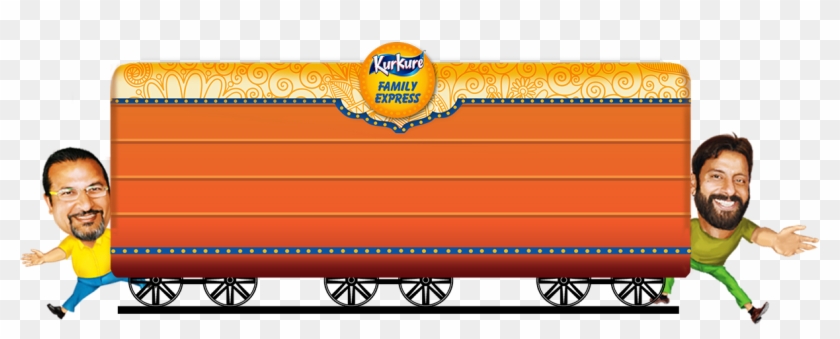 The Kurkure Express Journey Started From Delhi Headed - Majorelle Blue Clipart #1474277