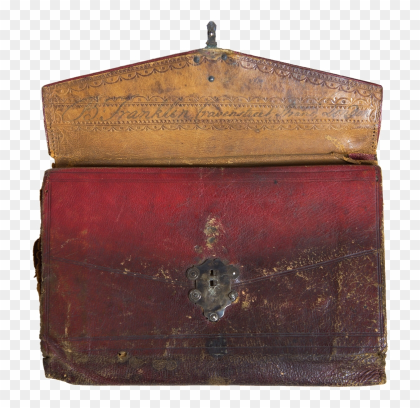 Inside There Is A Hand-written Inscription Reading - Benjamin Franklin Artifacts Clipart #1474655